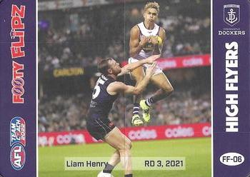 2022 AFL TeamCoach - Footy Flipz High Flyers #FF-06 Liam Henry / Sean Darcy Front